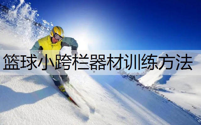 篮球小跨栏器材训练方法